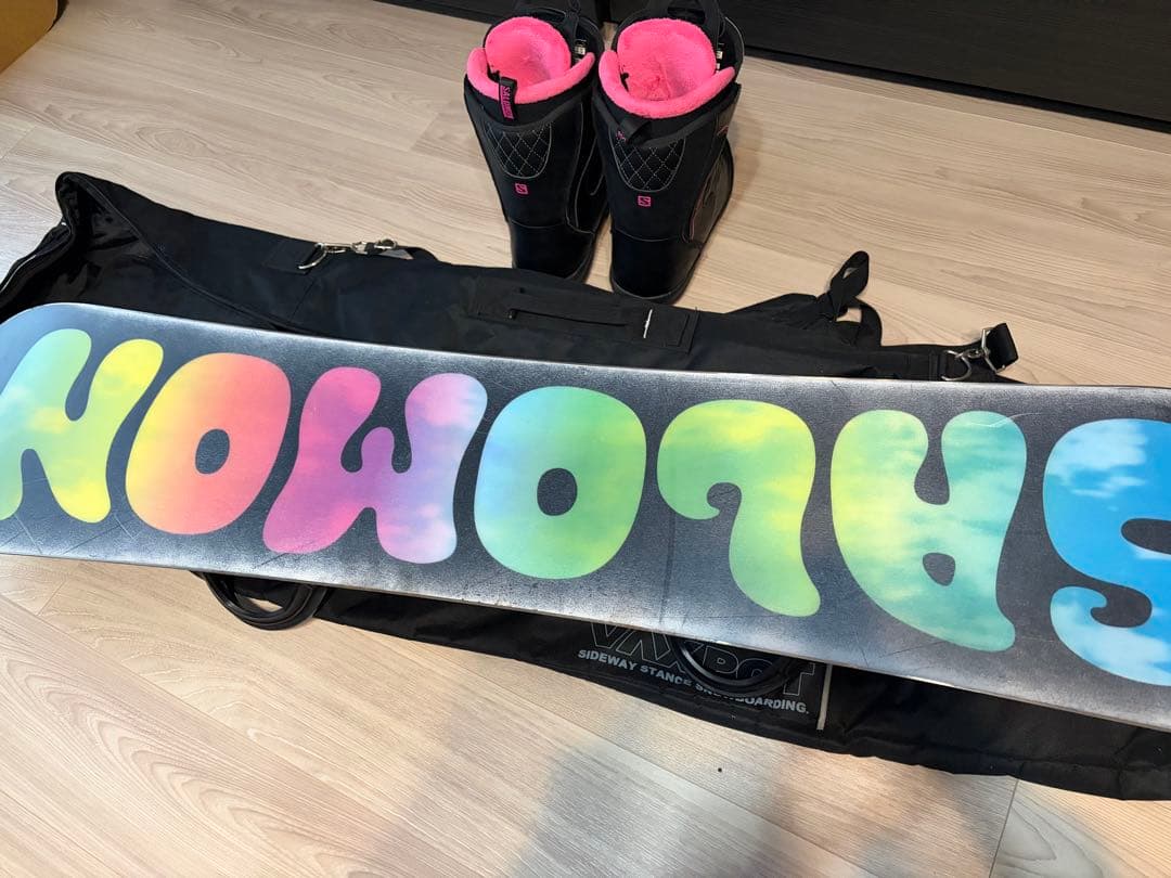 salomon スノーボードセット レディース　135cm