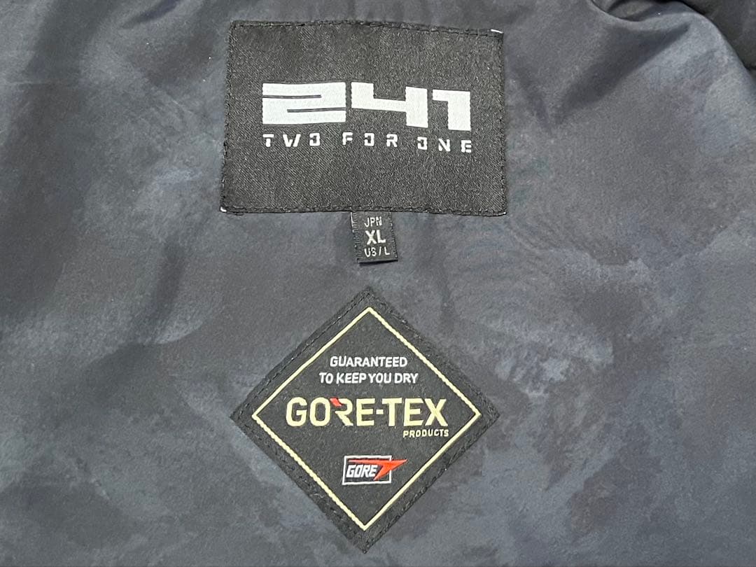 241 GORE-TEX スノーボードジャケット ブラック XL