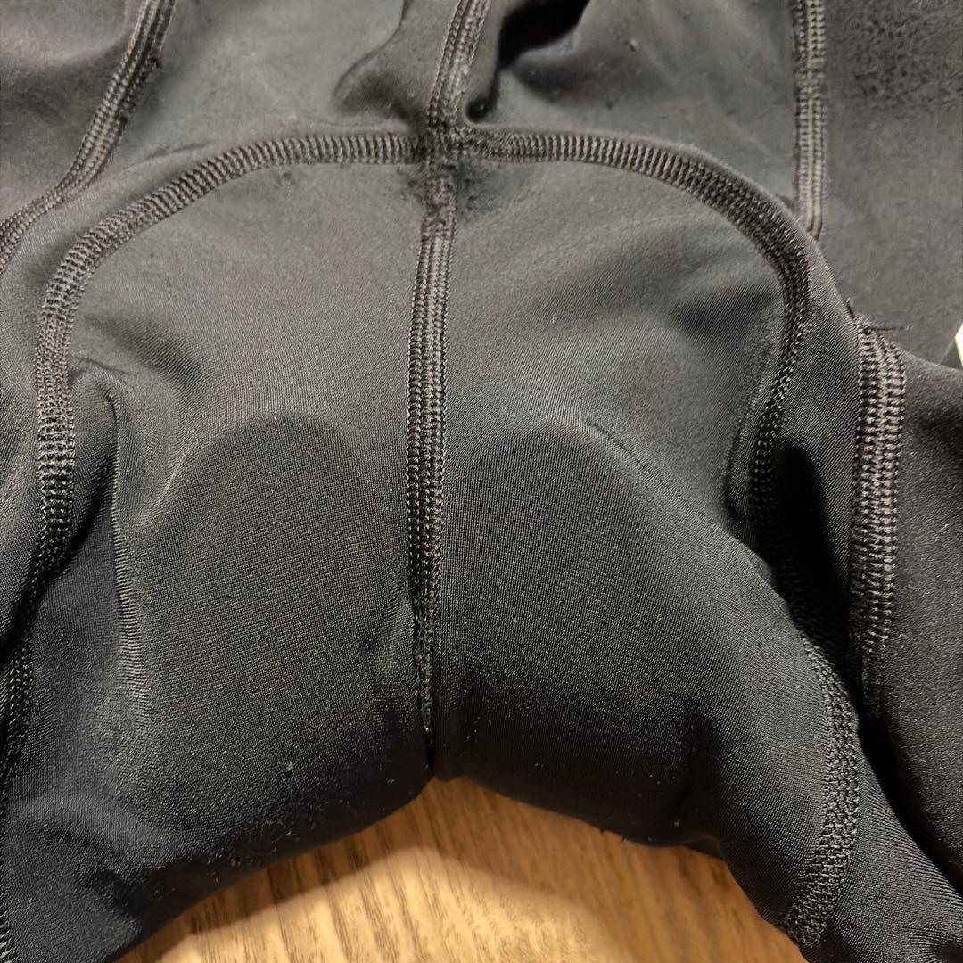 ラファrapha プロチーム　ウインタービブショーツ　裏起毛　擦れあり