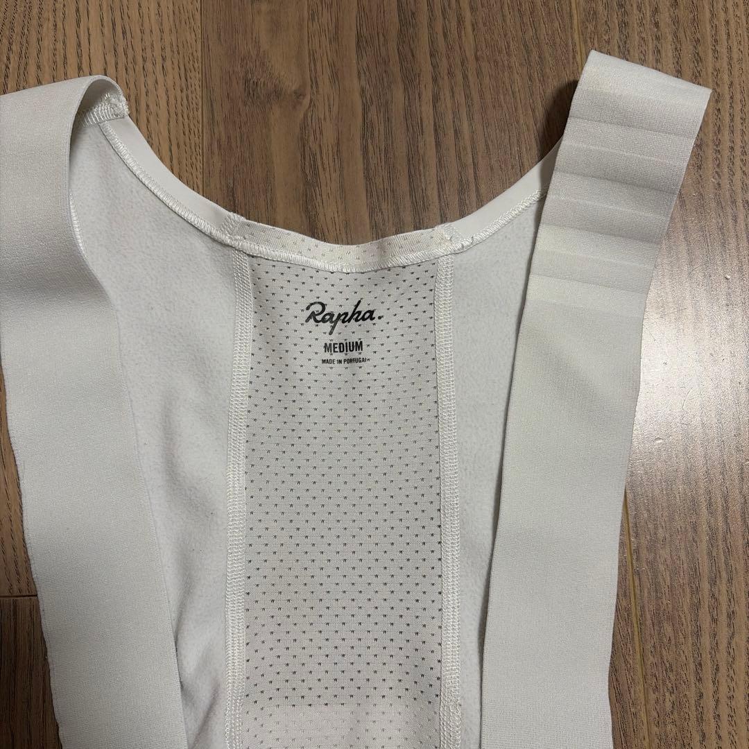 ラファrapha プロチーム　ウインタービブショーツ　裏起毛　擦れあり