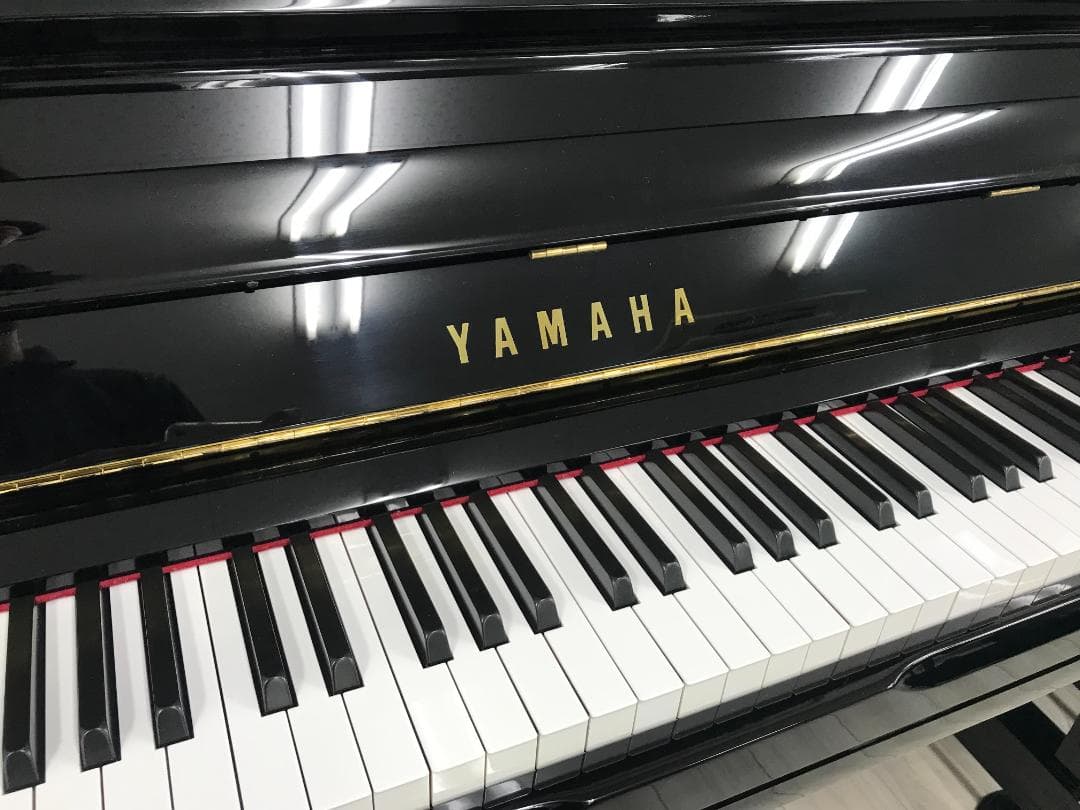 ★65007【アップライトピアノ】YAMAHA　YU30SB