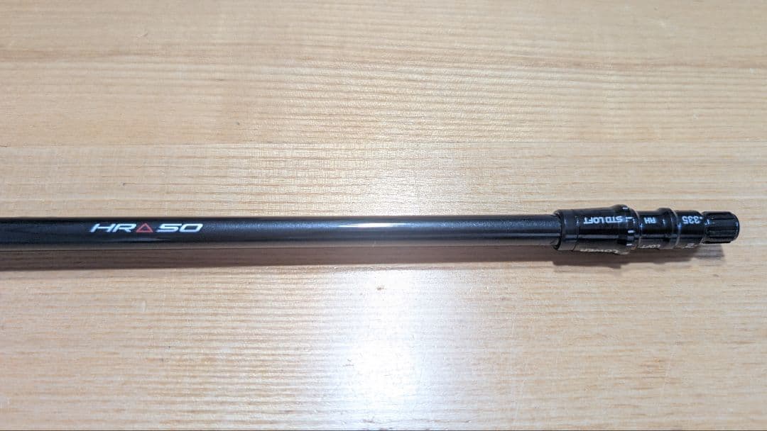 美品 テーラーメイド ドライバー用 REAX HR50 シャフト
