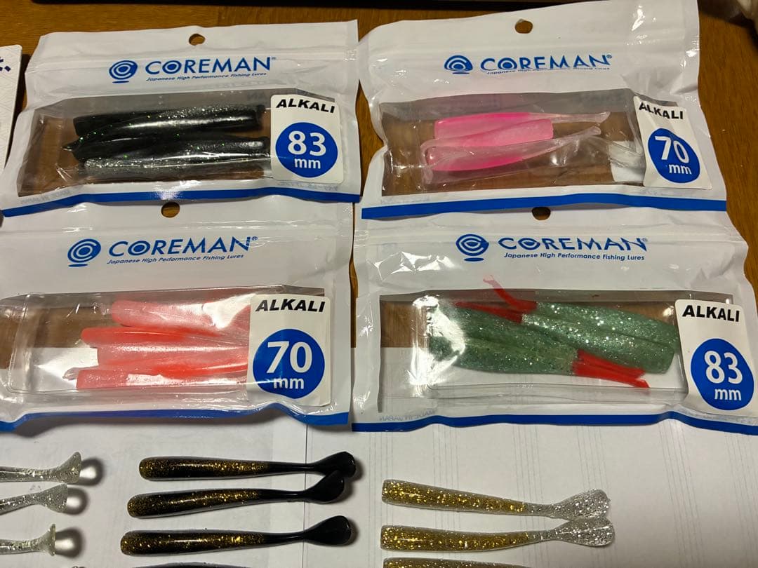 【コアマン セット】IJ-16 アルカリ アルカリシャッド 豪華まとめ売り