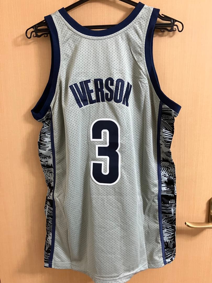【レア物】NBA（NCAA）ユニフォーム A.IVERSON（ジョージタウン大）