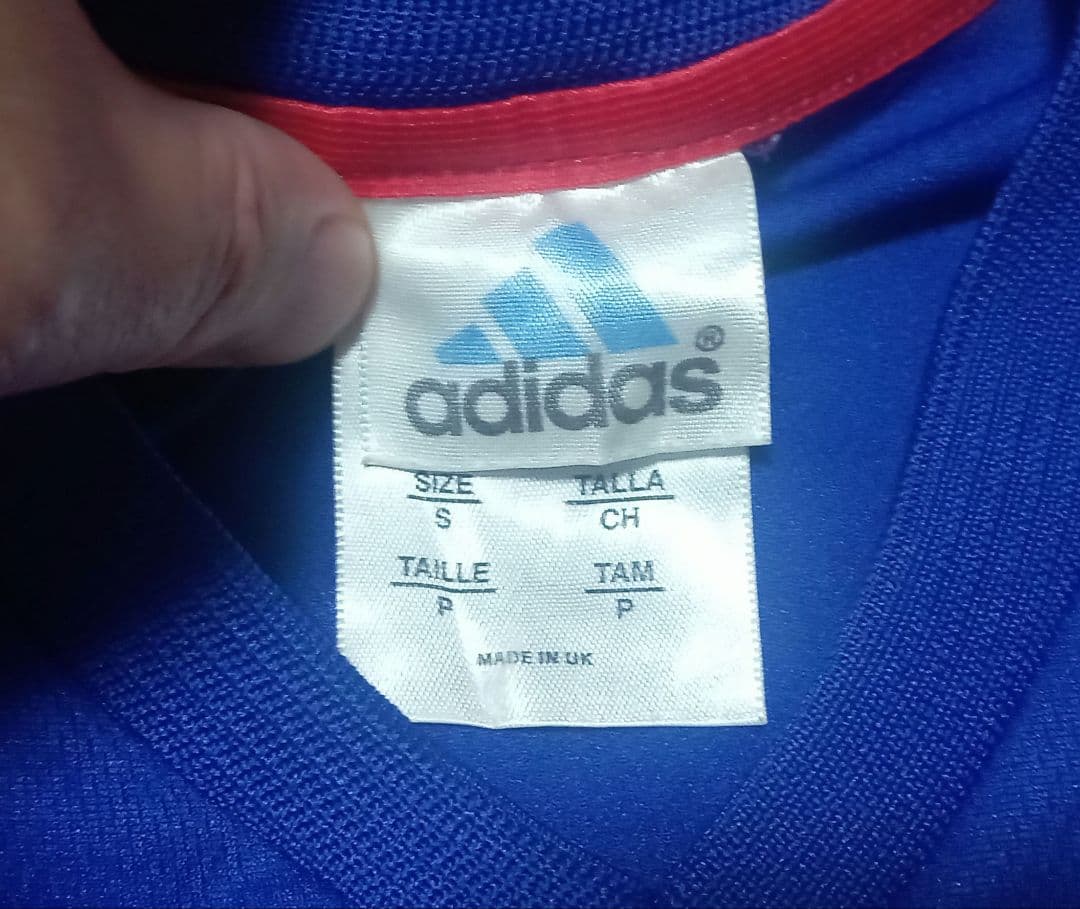 激レア adidasアディダス 日本代表 02（H）ゲームシャツ UK製