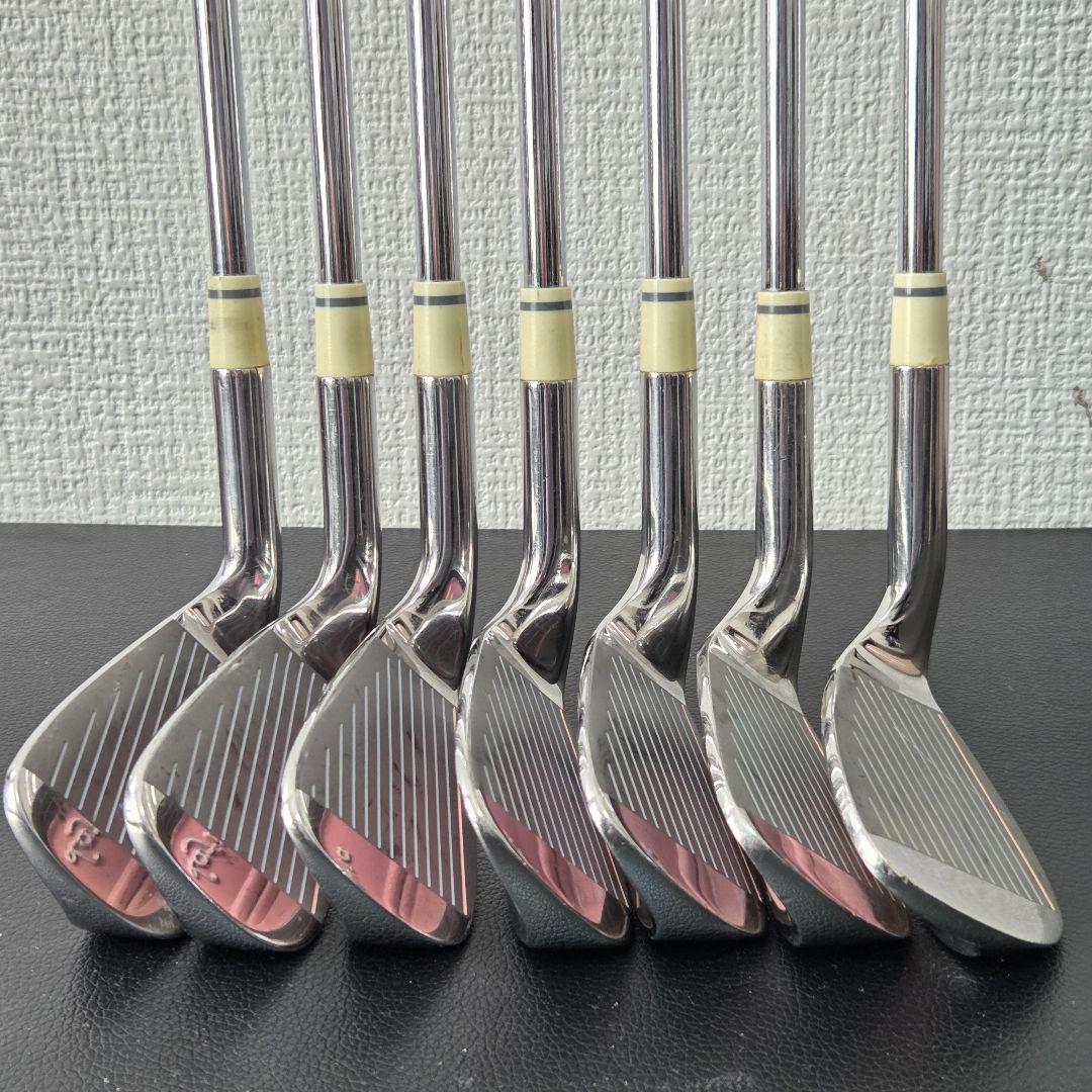 レディース　CEDEIRA lafia アイアン 7本セット ピンク 初心者