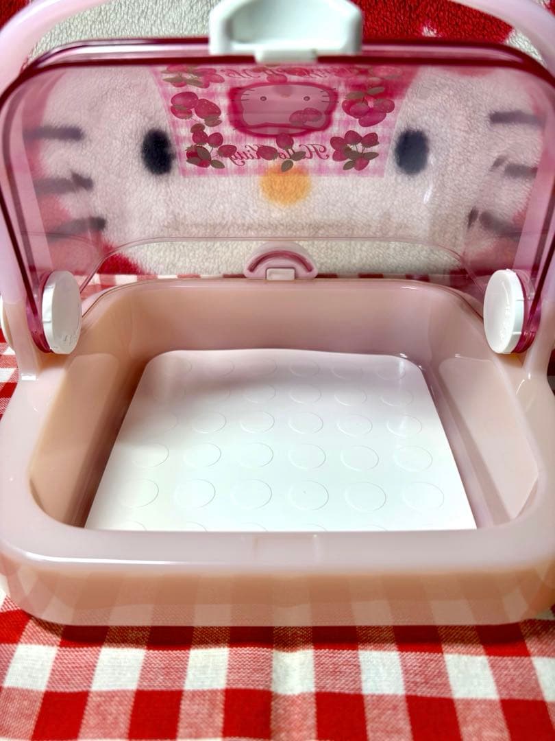 超激レア　1999年　キティ　いちご　調味料入れ　ケース　サンリオ　平成レトロ