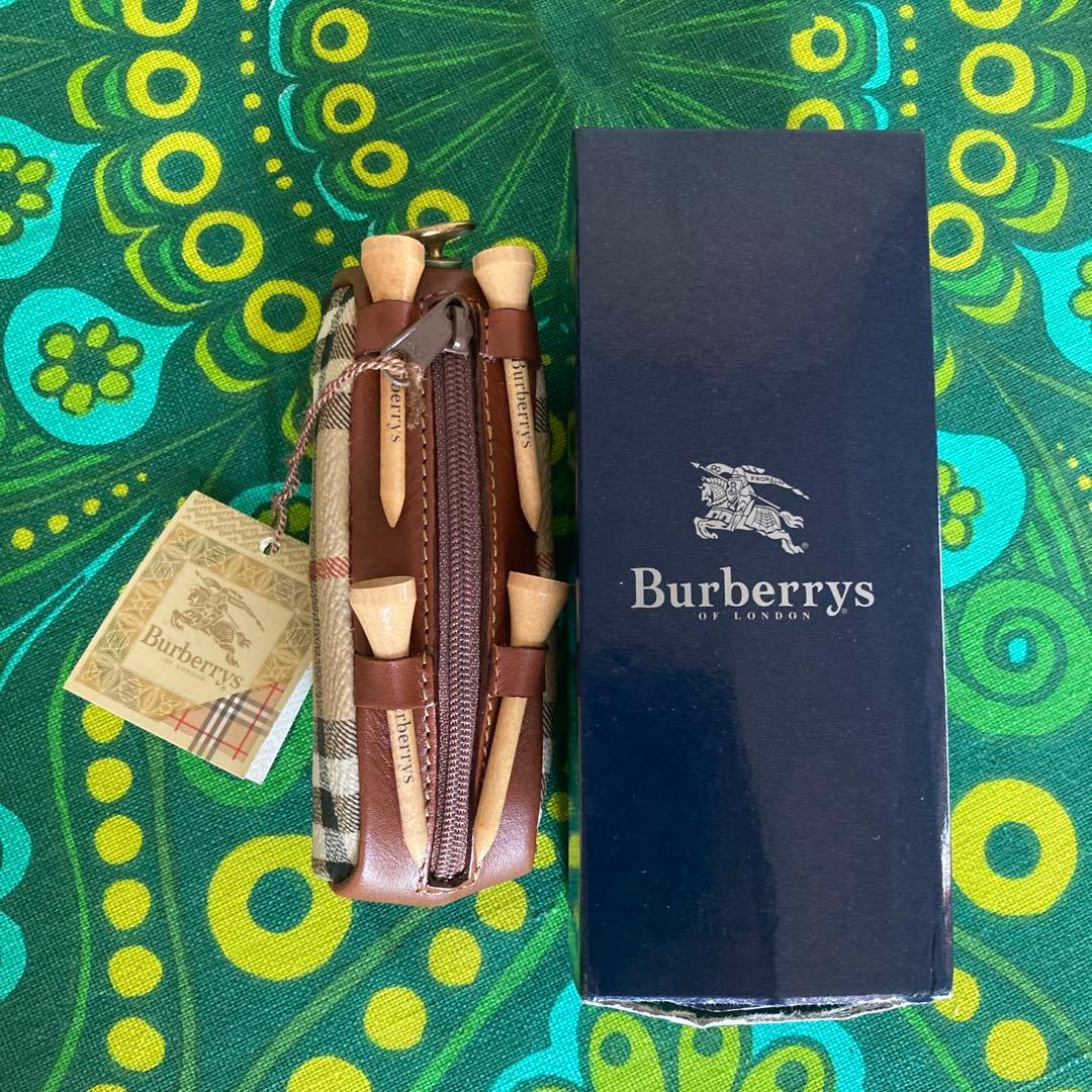 【Rakutao公式アカウント01様】☆Burberry☆ゴルフボール☆ケース