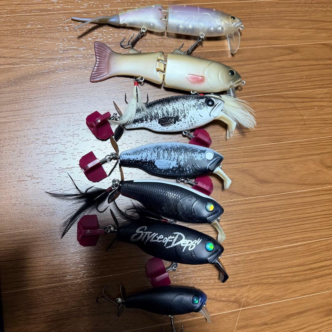 Deps ルアー49個セット　ケース付き