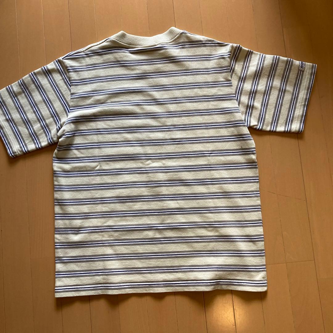 美品カナダ製バーバリアン  クルーネック半袖ラガーシャツ⭐️ショートパンツに最適❣️