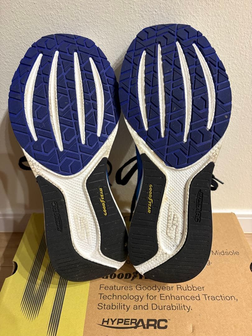 SKECHERS GO RUN razor 4 ブルー