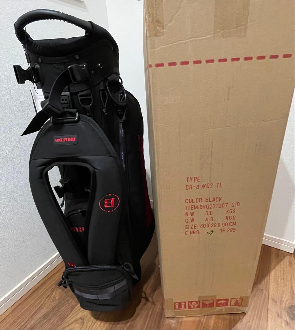 新品・未使用 BRIEFING キャディバッグ　CR-4 #03