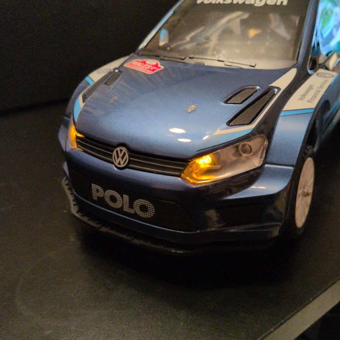 Volkswagen Polo ラジコンカー ボディのみLED付き