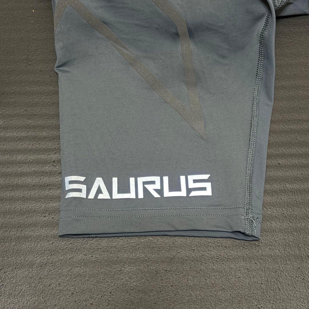 2XUハーフタイツ(シーズン限定色) (アミノサウルス)のロゴ入り