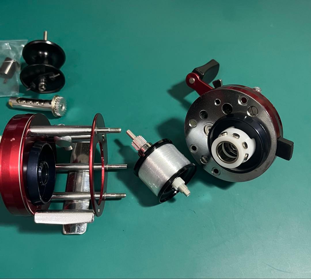 【Availカスタム】オリム期　1500C　レッド　アブ　アンバサダー