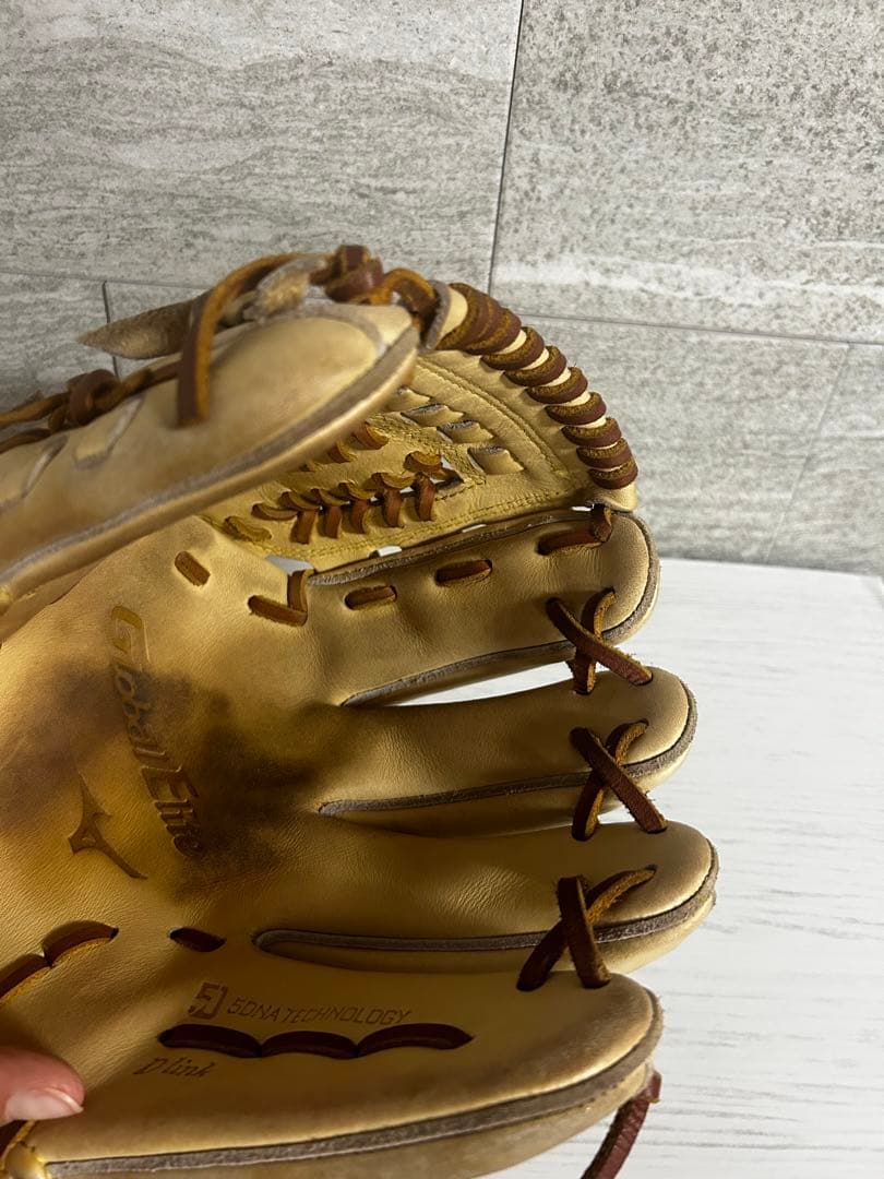 ミズノプロ　グローバルエリート 硬式　グラブ　内野手用 サイズ10 ブロンド