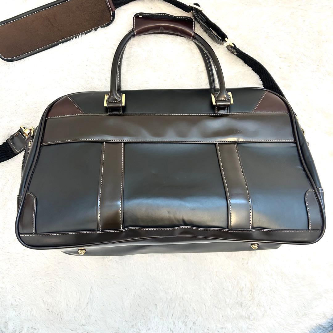 本間ゴルフ BERES ボストンバッグ 黒 大容量　2way ショルダー付き