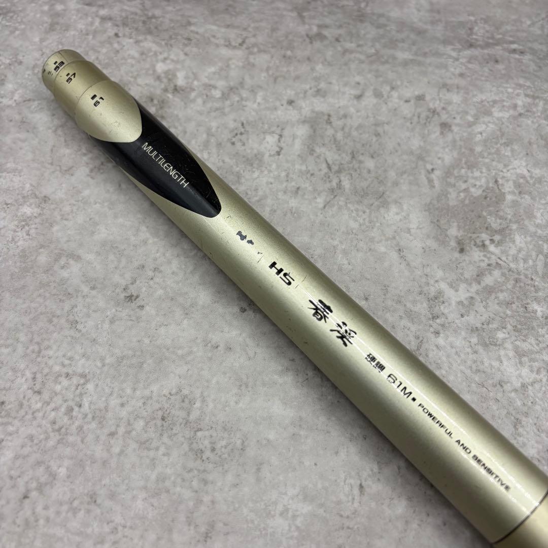 良品 DAIWA ダイワ HS 春渓 硬調61 3way マルチレングス 渓流竿