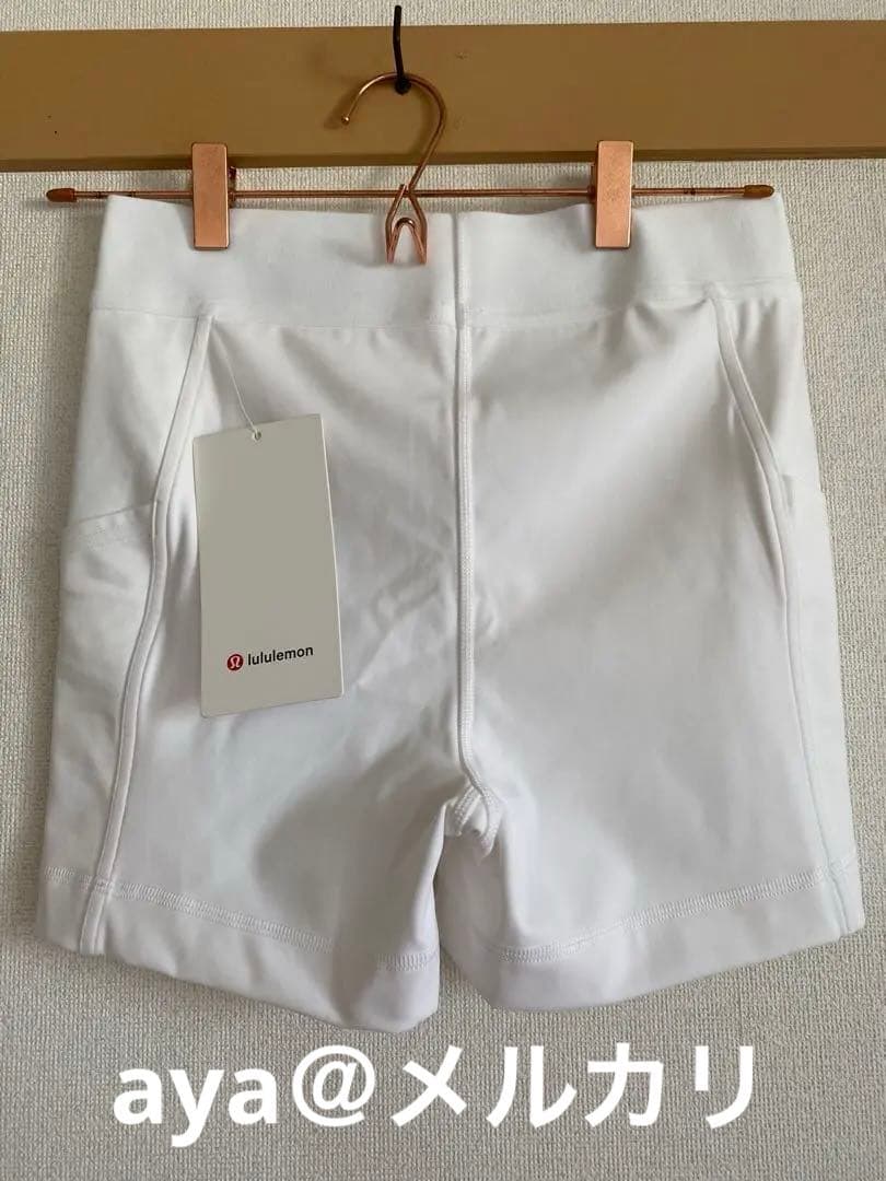 未使用 ルルレモン lululemon ハイライズテニスショーツ 3.5in S