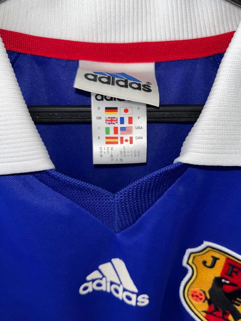 サッカー日本代表ユニフォーム　1999〜2000 Lサイズ　最終値下