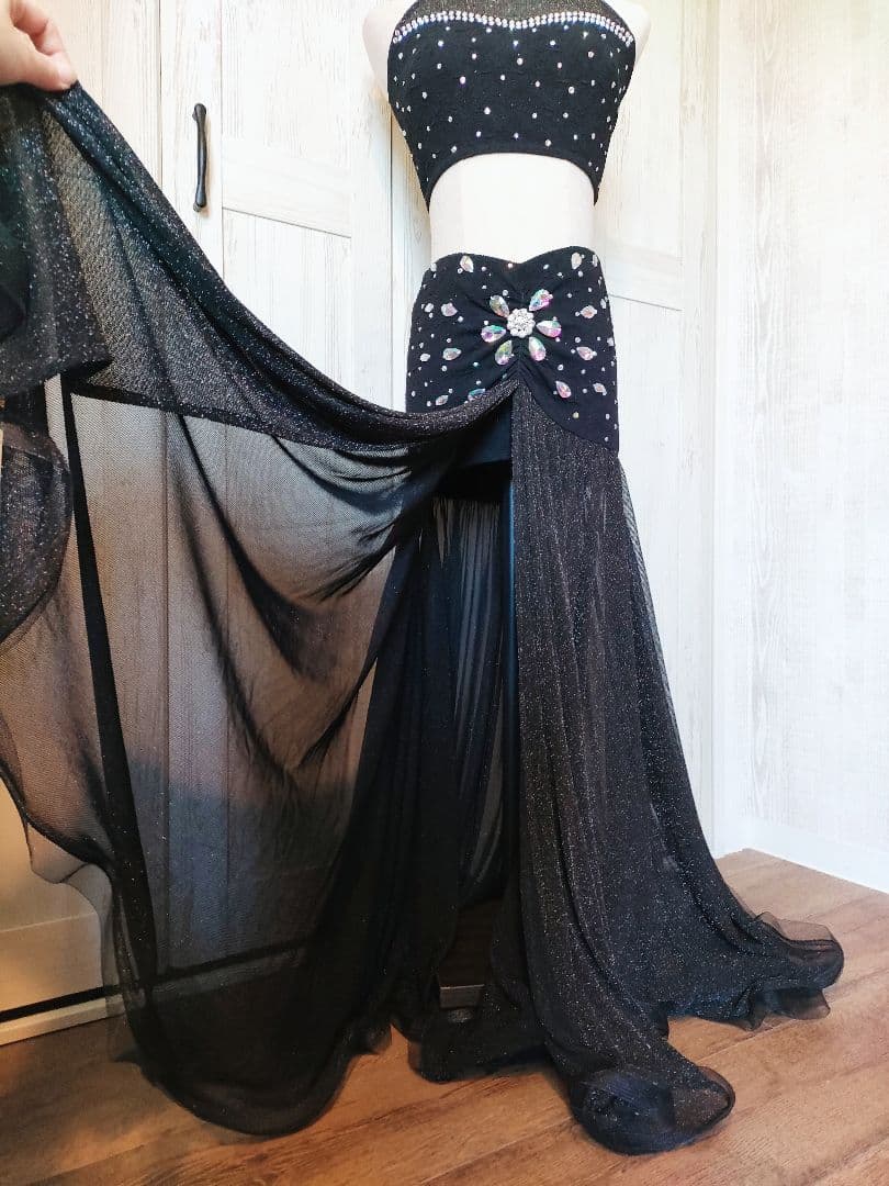 ★新品★ベリーダンスステージ衣装ドレスセットアップ　レッスン着ウェア