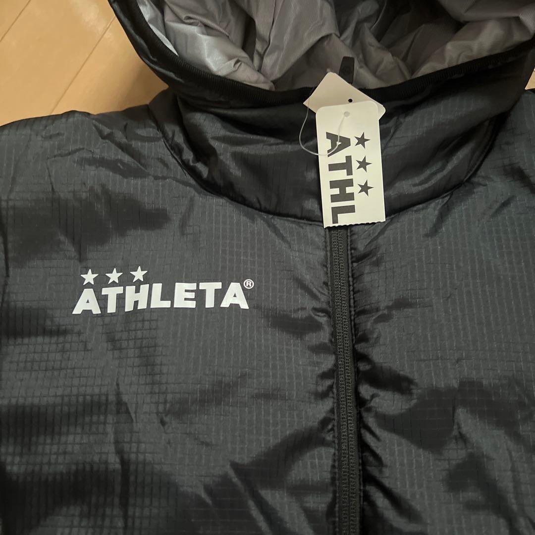 新品未使用ATHLETA ブラック ベンチコート