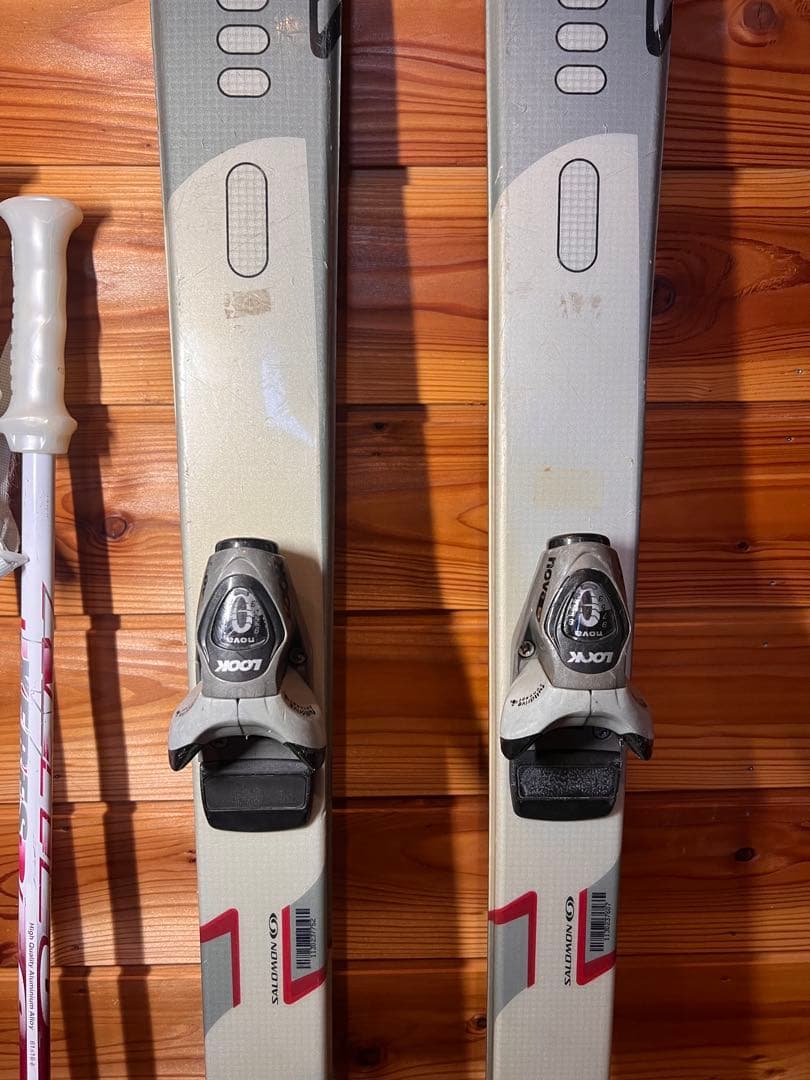 Salomon スキー板 ストックセット 165 サロモン