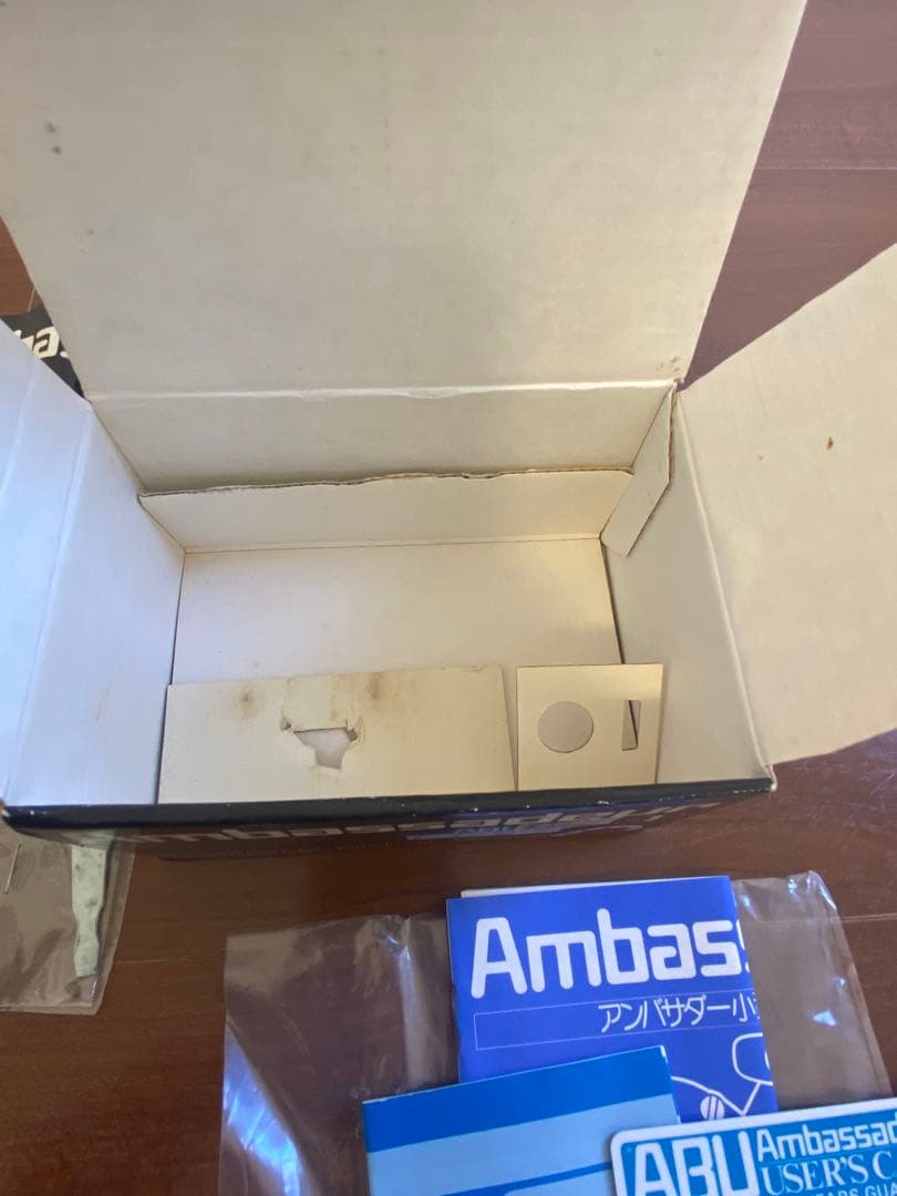 極美品ABU 2500C 810501 青EF エビス　アンバサダー