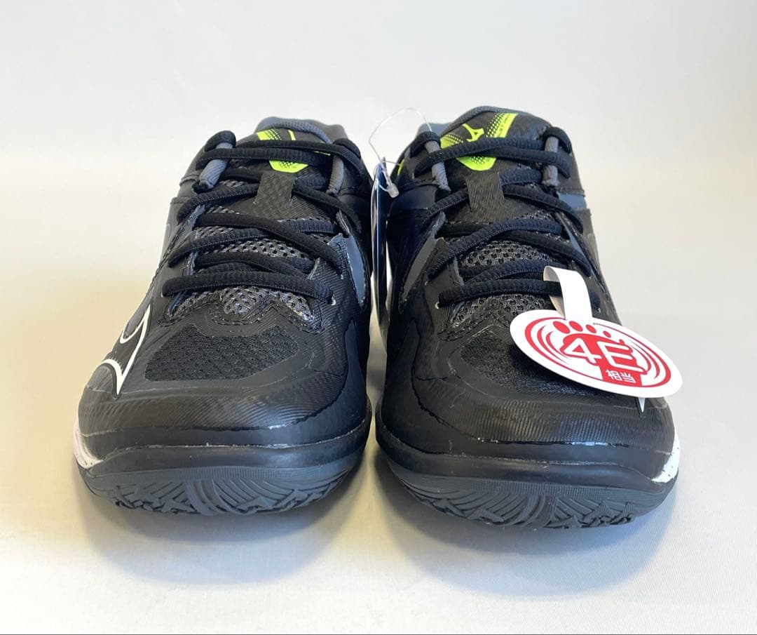 ミズノ【23.0cm】71GA244440 バドミントンシューズ 幅広 ブラック