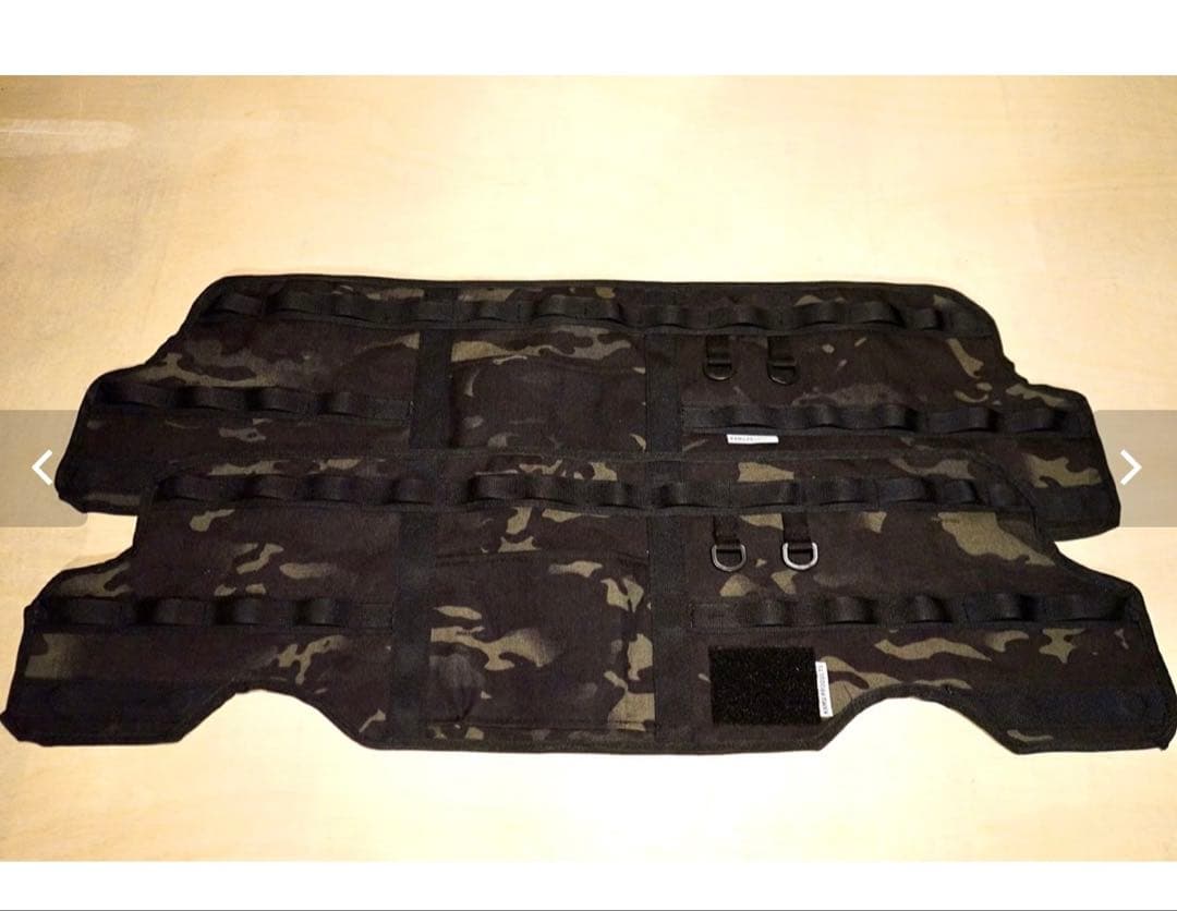 シェルフコンテナカバー25 CORDURA MALTICAM BLACK