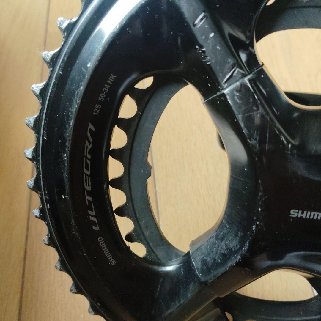 Shimano 105 クランクセット Ultegraチェーンリング付き