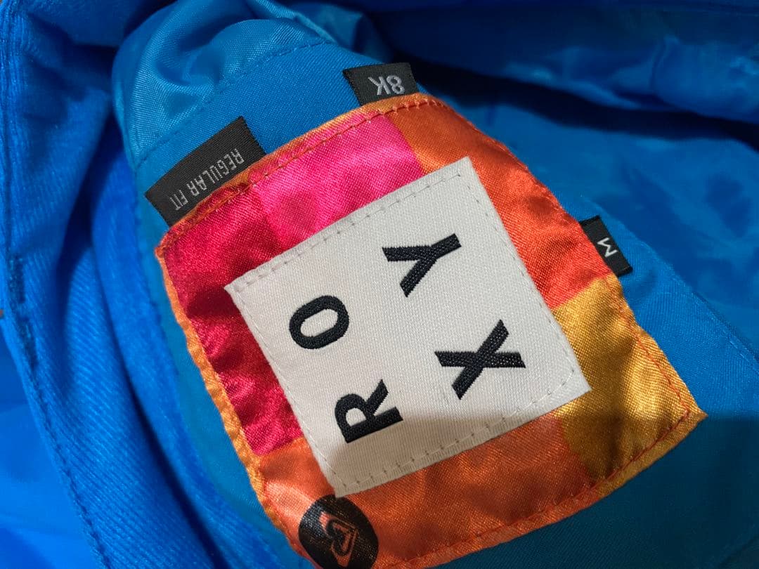 新品未使用　ROXY スノボウェア　スキーパンツ　ブルー　レディースサイズM/L