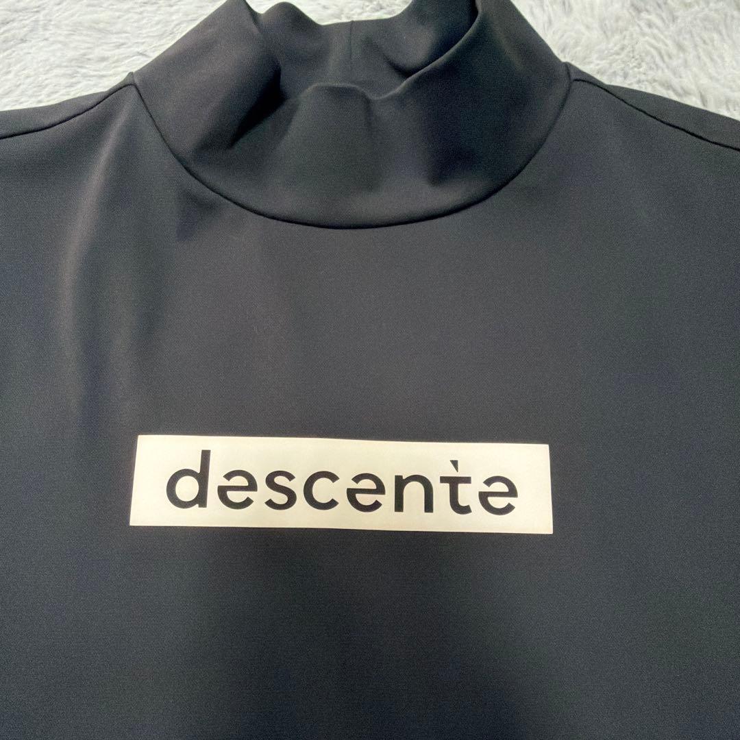 【美品】DESCENTE ゴルフウェア レディースセット ブラック　L