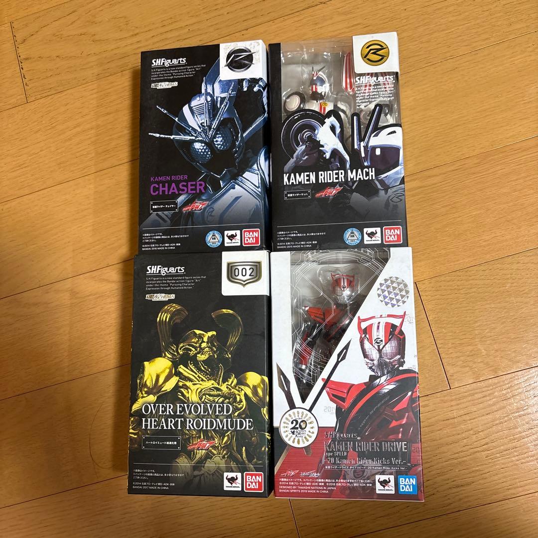 仮面ライダードライブ　メインキャラセット　特典付き