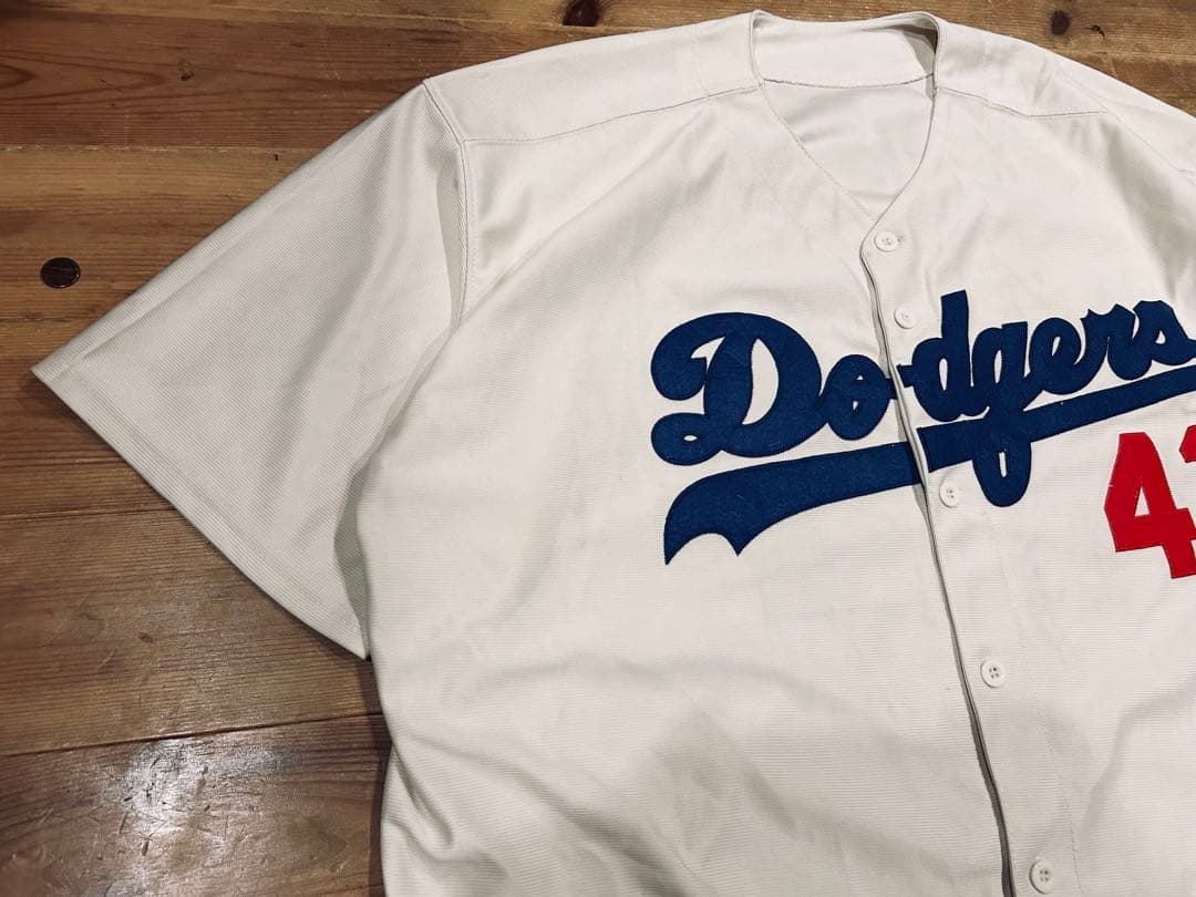 ユニフォーム 古着 70s Dodgers ドジャース ジャッキー・ロビンソン