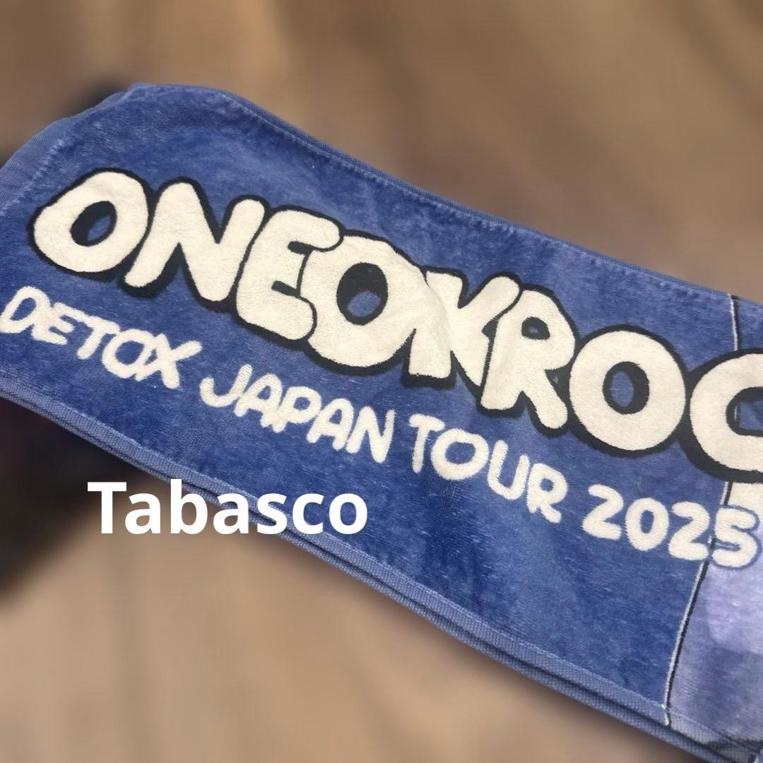 ONE OK ROCK DETOX JAPAN ワンオク 2025マフラータオル