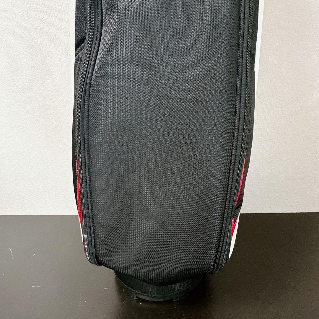 良品　SRIXON スリクソン ゴルフキャディバッグ 5分割 ホワイトブラック