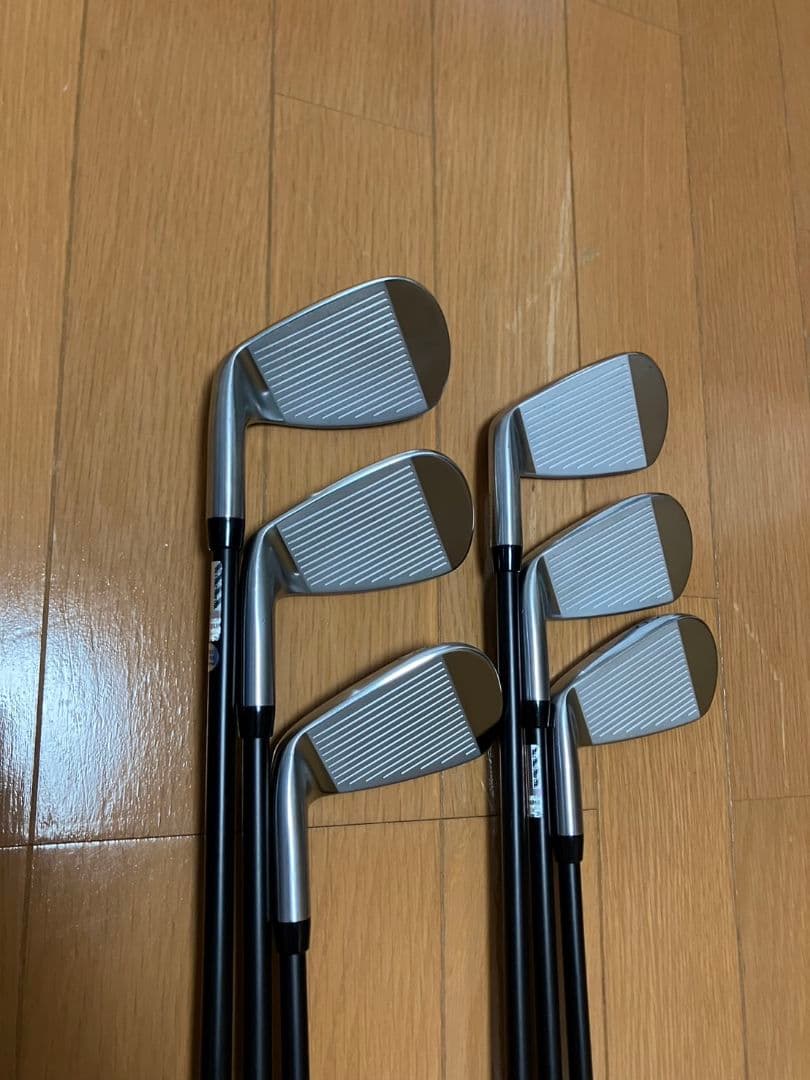 ゼクシオエックスアイアン6本、6〜Awセット（硬さS）、AX-2