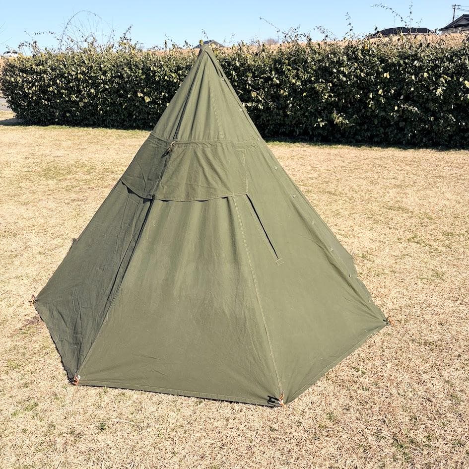 ポーランド 軍幕 ポンチョ テント 1型 2枚セット
