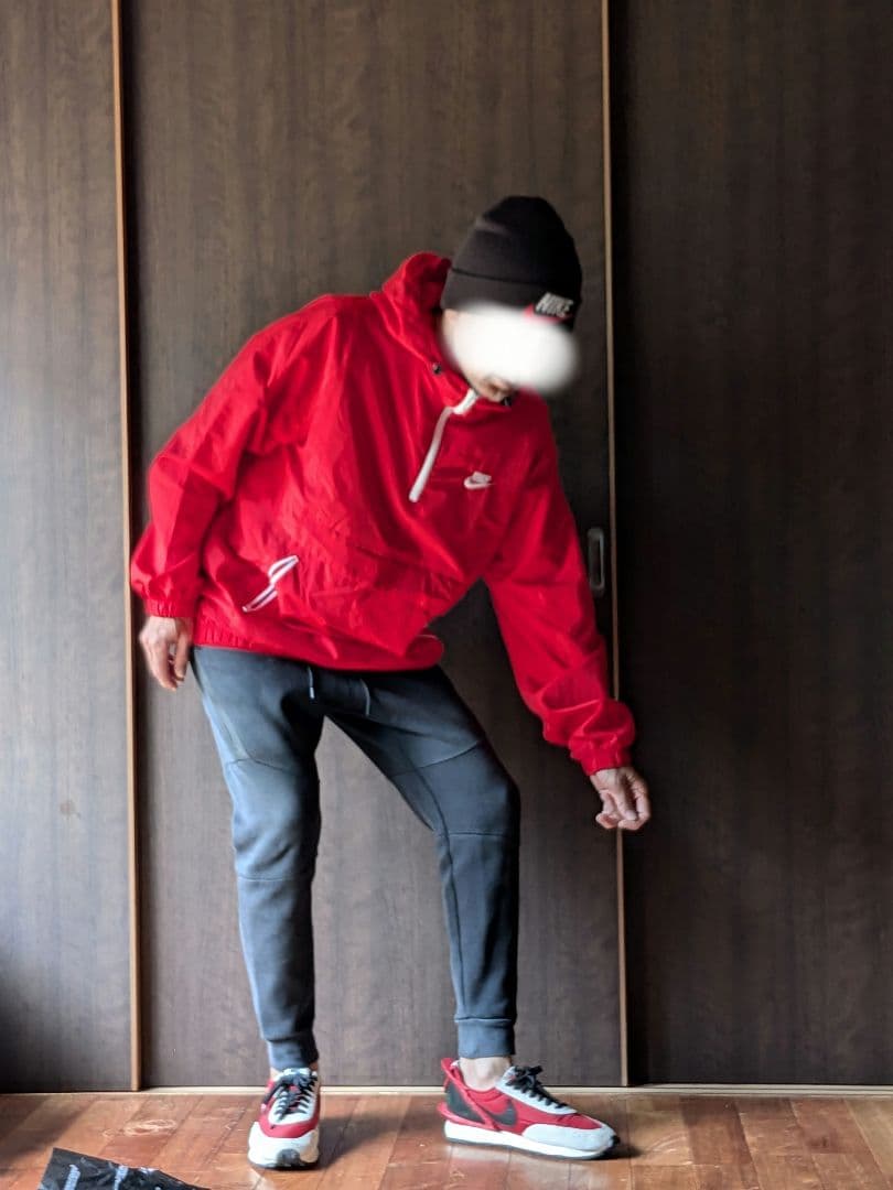 Nike アノラックジャケット Lレッド