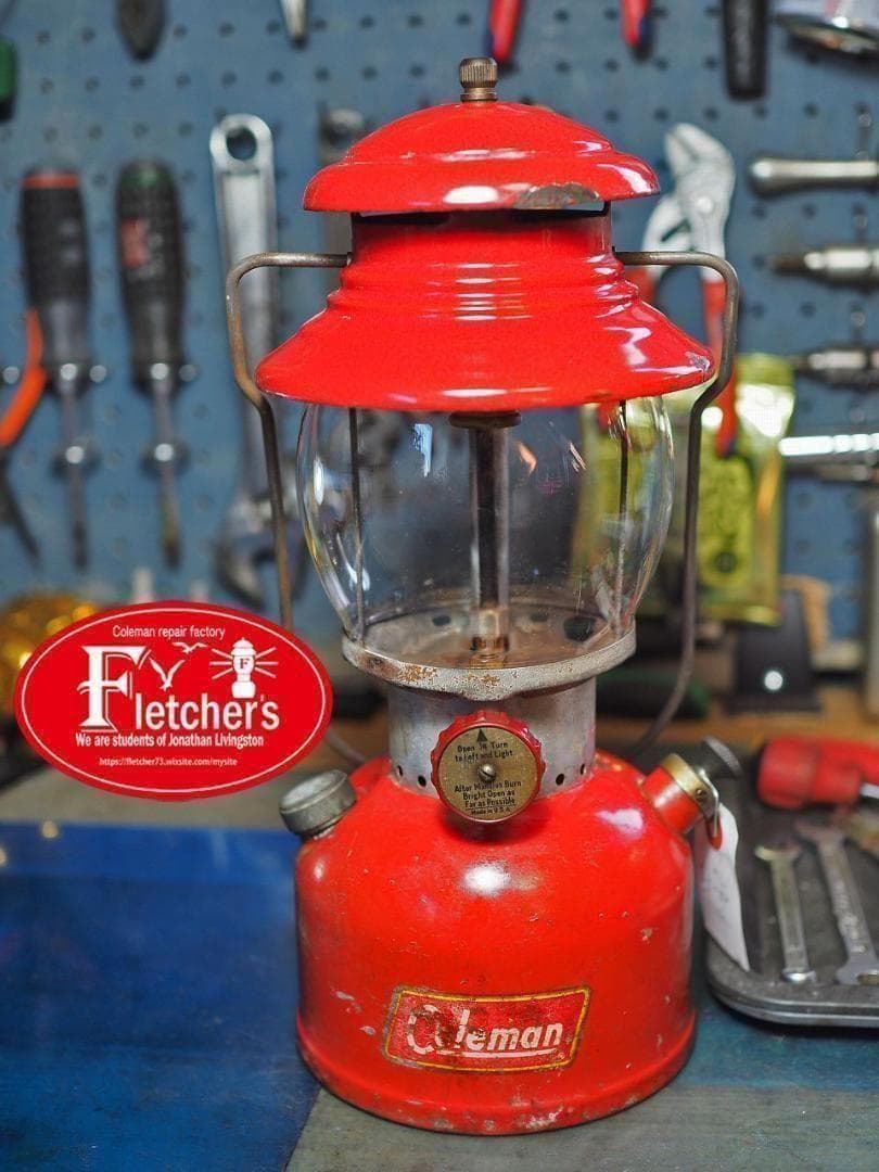 特価！1956年9月 コールマン 200A ランタン（イエローボーダー） t21