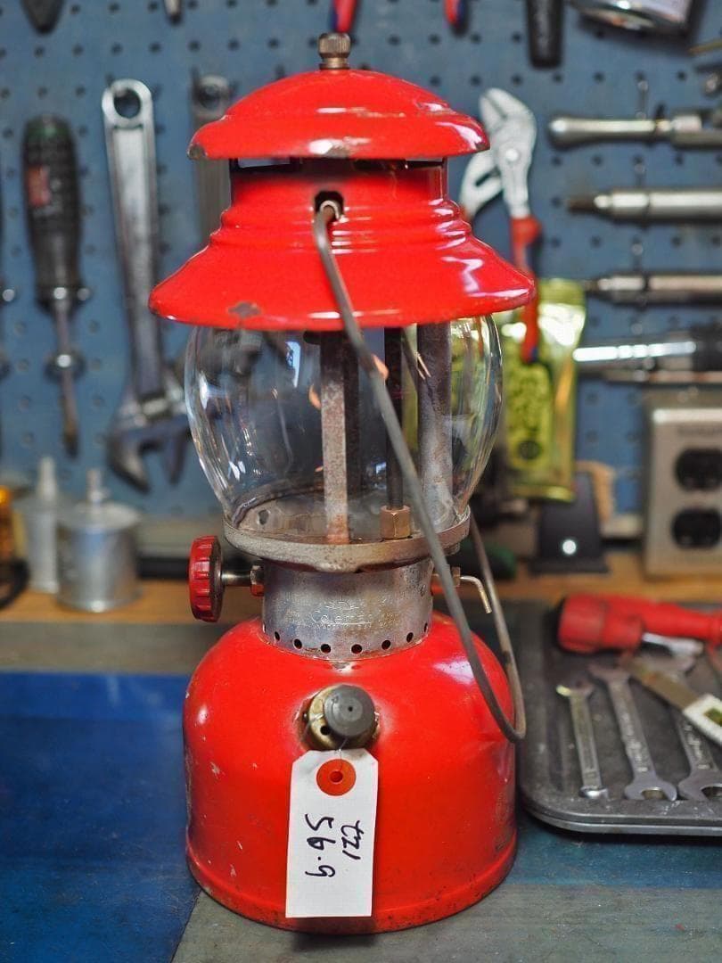 特価！1956年9月 コールマン 200A ランタン（イエローボーダー） t21