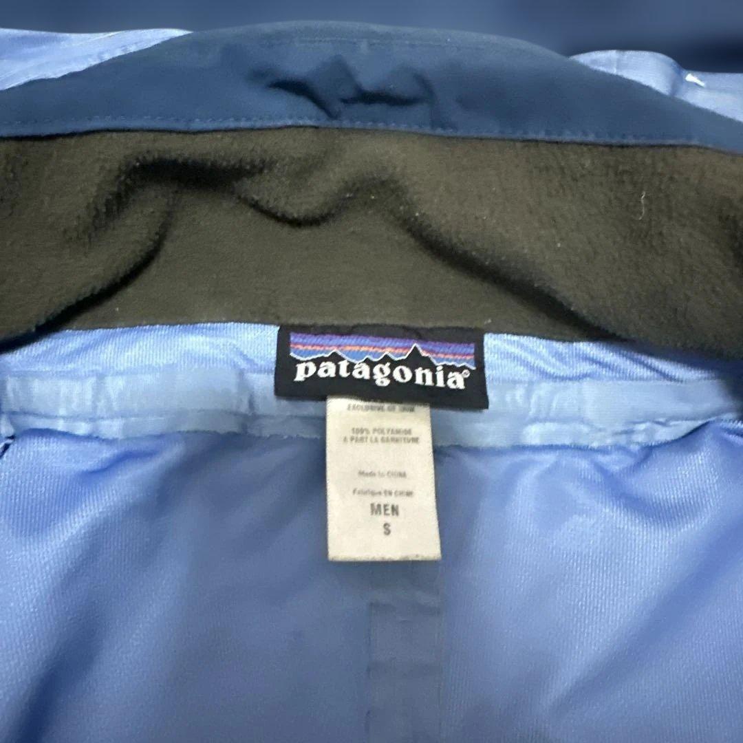Patagonia フィッシングジャケット ネイビー　s トラウト　パタゴニア