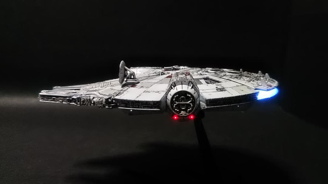 ミレニアムファルコン 電飾改修 完成品 1/350