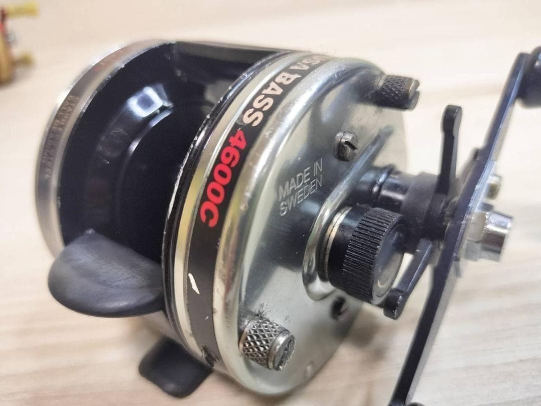 アブガルシア　アンバサダー4600C 　ビンテージ　リール USA BASS