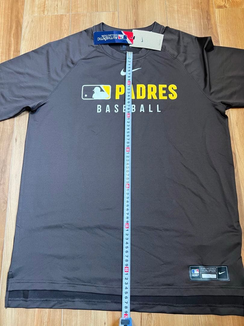 ダルビッシュ選手等着用サイズL パドレスオーセンティック パフォーマンスTシャツ