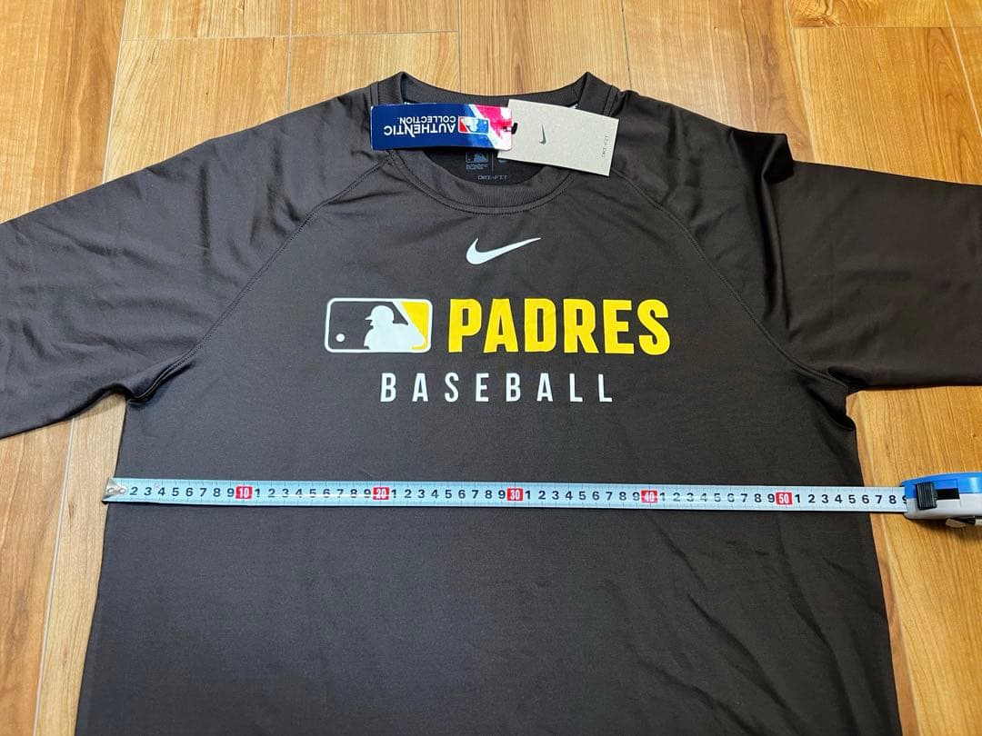 ダルビッシュ選手等着用サイズL パドレスオーセンティック パフォーマンスTシャツ