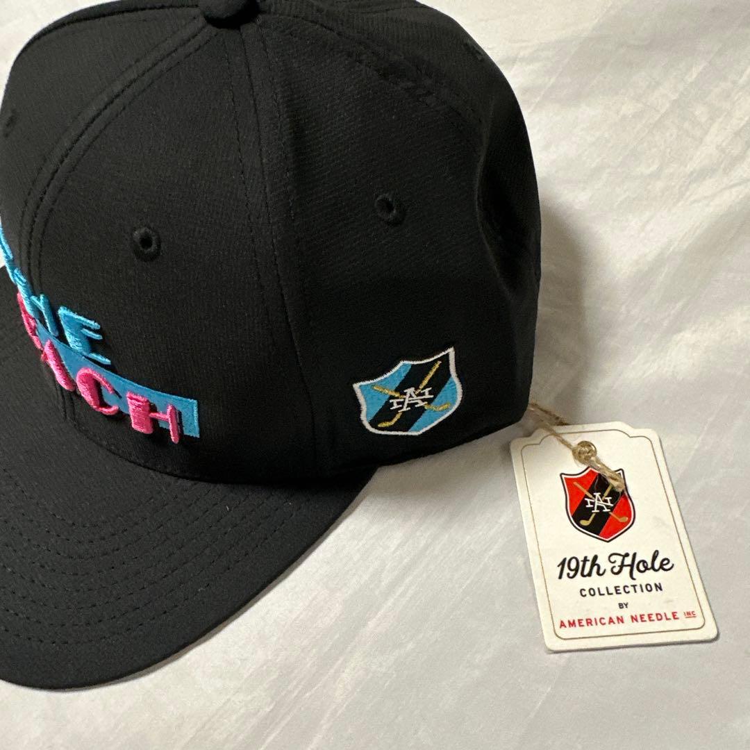 新品　アメリカンニードル 19th HOLE　キャップ　正規品　ブラック