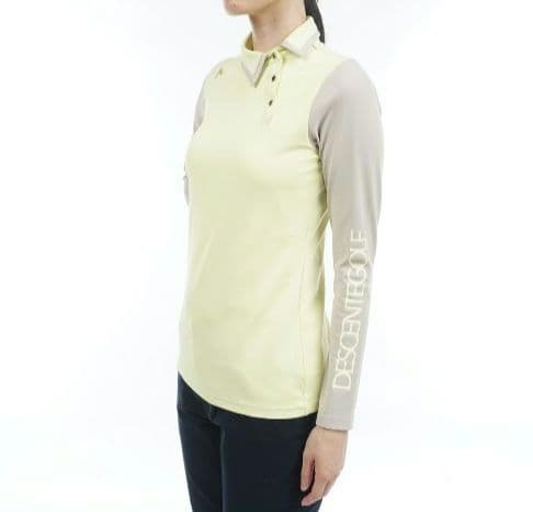 値下げ☆新品・タグ付き《DESCENTE》裏起毛☆ストレッチ☆防風機能☆トップス