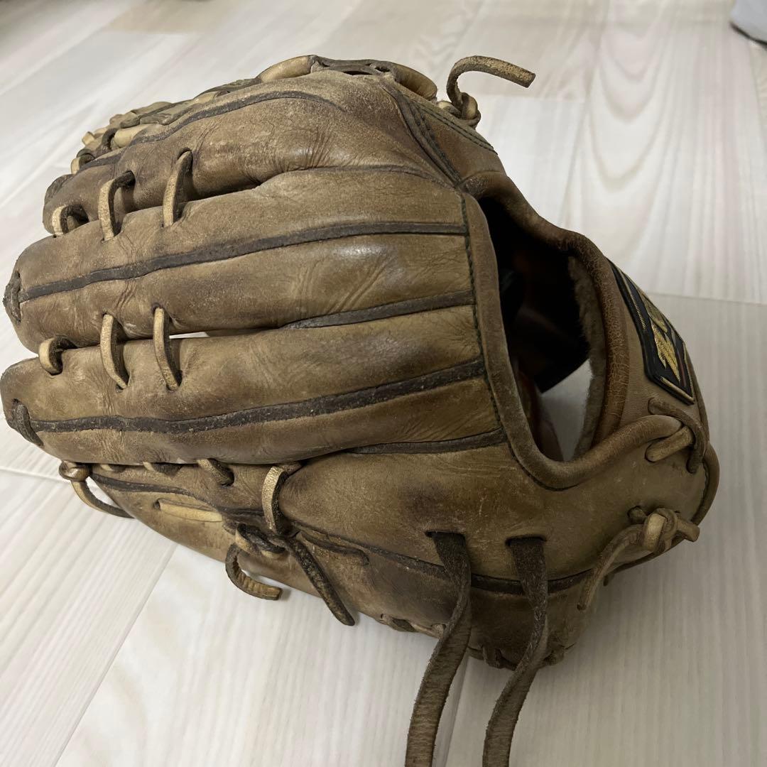 ETT 硬式野球グローブ 編み込みポケット